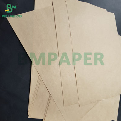 Papel Kraft marrón de 50 gramos para bolsas de embalaje de harina 715 mm Alta resistencia a la explosión