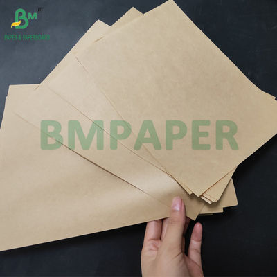 Papel Kraft marrón de 50 gramos para bolsas de embalaje de harina 715 mm Alta resistencia a la explosión