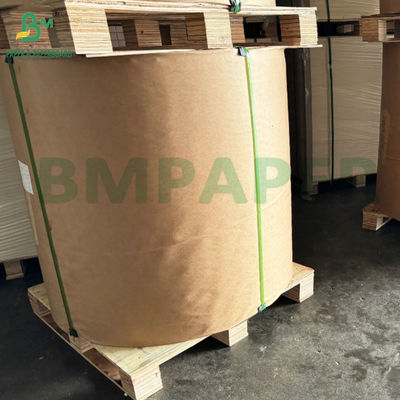 50 g 60 g de papel kraft de fibra virgen pura de 102 cm de papel de bolsas marrones