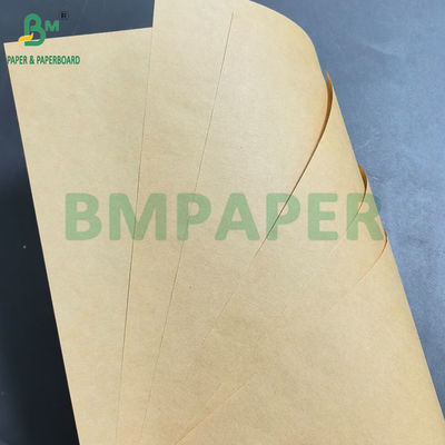 50 g 65 g Papel de embalaje Kraft marrón sin revestimiento sin blanquear de grado alimenticio