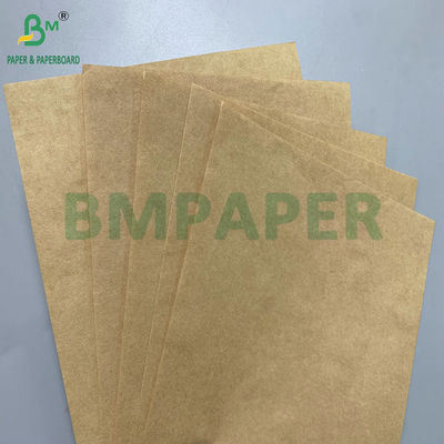 Papel Kraft marrón sin recubrimiento de 50 gm 60 gm 180 mm 715 mm para la fabricación de bolsas de alimentos