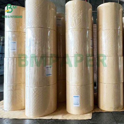 Superficie lisa 70gm 90gm Marrón Papel fuerte de trabajo pesado 500mm x 100m