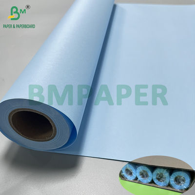 Dos caras Azul 80g Ingeniería Diseño Rollos de papel azul 24 &quot;x 50 yardas