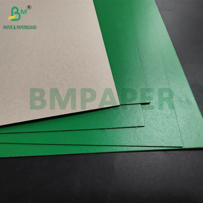 1.2 mm 800 g de cartón verde lacado para carpetas 720 X 1030 mm de dureza