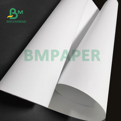 108GSM 180GSM Rollo de papel de fijación de gráficos con revestimiento para gráficos 36' X 50m