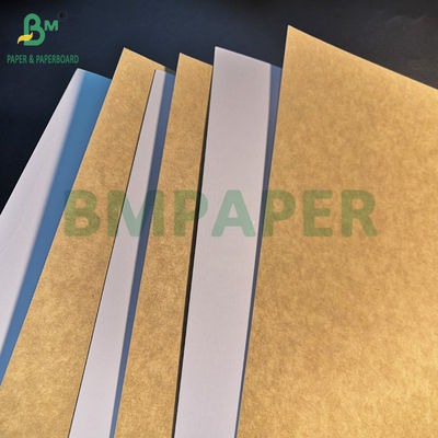 235gm 275gm cartón de papel Kraft recubierto para cajas de postres