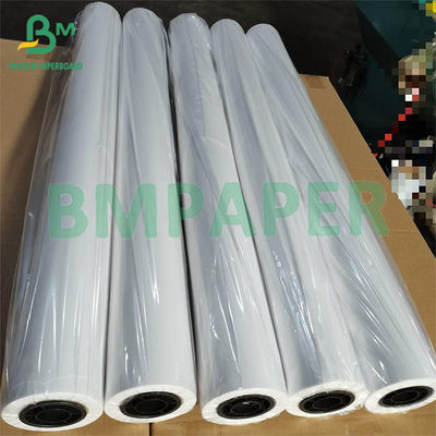 73 gm 610 mm*50 m Blanco de buena impresión Papel de rastreo Translúcido Rollos de embalaje
