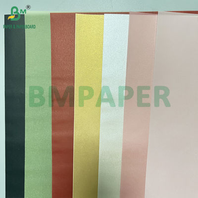 100 GSM Oro liso de primera calidad de papel semitransparente de 889 mm de ancho