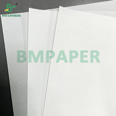 65 95 GSM de baja opacidad Blanco natural de dibujo de trazado de la hoja de papel 8.5 x 11 pulgadas
