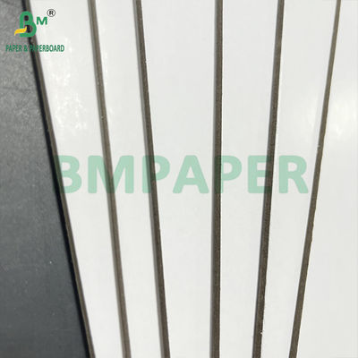 Buena absorción de tinta 1 mm Núcleo gris Ambos lados Papel blanco Superficie mate