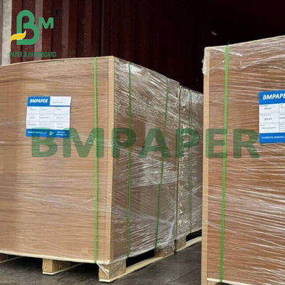 200 gm 300 gm Papel virgen marrón Kraft para artesanías Tarjetas de bricolaje 210 x 297 mm