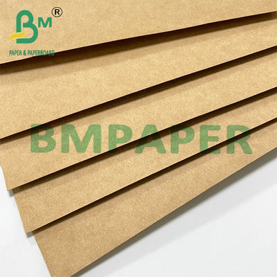 200 gm 300 gm Papel virgen marrón Kraft para artesanías Tarjetas de bricolaje 210 x 297 mm