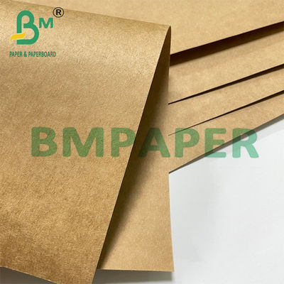 200 gm 300 gm Papel virgen marrón Kraft para artesanías Tarjetas de bricolaje 210 x 297 mm