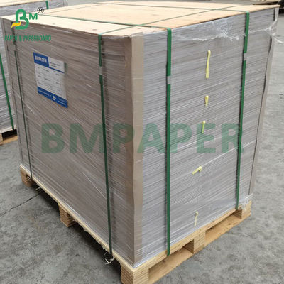 1mm 820g de cartón blanco con medio gris 2 capas de cartón laminado 31&quot; x 43&quot;