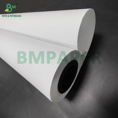 24 lb 40 lb Papel de fianza recubierto mate para la impresión de ingeniería 36' x 100ft 2' núcleo