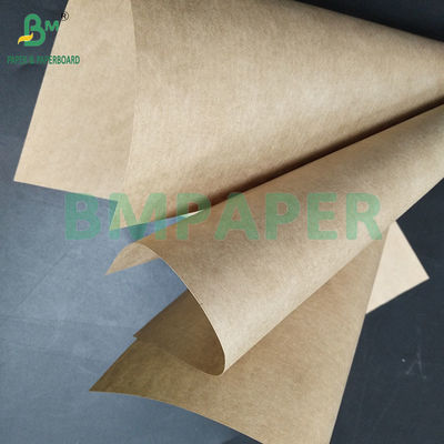 Papel Kraft marrón resistente a la explosión de 80 gramos para bolsas de envoltura de harina