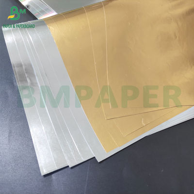 Papel metalizado de plata y oro impermeable para etiquetas de cerveza húmedas