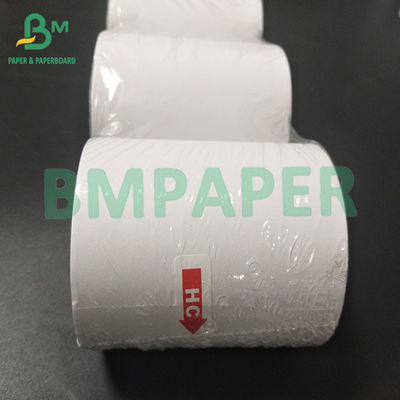 48 gramos 3 1/8 &quot;x 260&quot; papel recibo térmico blanco Jumbo Roll para ATM tarjeta de crédito
