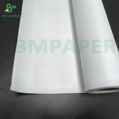 Papel de dibujo en rollo blanco 20# 48 In X 50 Yds CAD Papel de fianza sin recubrimiento