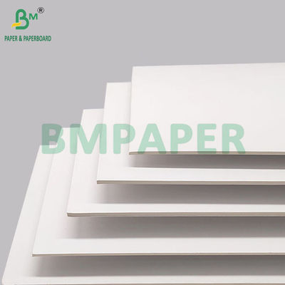2 mm de espesor reciclable de dos lados de cartón de marfil blanco para colgar alta rigidez