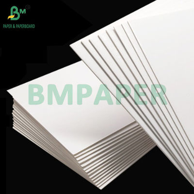 2 mm de espesor reciclable de dos lados de cartón de marfil blanco para colgar alta rigidez