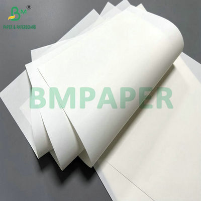 Papel de etiqueta de botellas de bebidas de 80 gramos de 90 gramos recubierto de un lado para impresión de 37 &quot;x 23&quot;