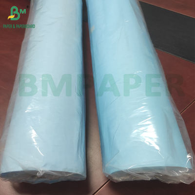 Papel gráfico azul de doble cara de 80 gramos, papel de dibujo de 914 mm x 50 yardas