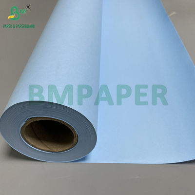 80g de doble cara de papel de dibujo azul de la impresora de CAD Rollos de 20 &quot; 24&quot; de ancho 50 yardas 100 yardas de largo
