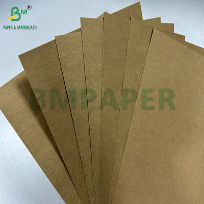 Resistencia a la lágrima alta 250 gramos 270 gramos Brown Kraft Liner para cartón de regalo 61 x 86 cm