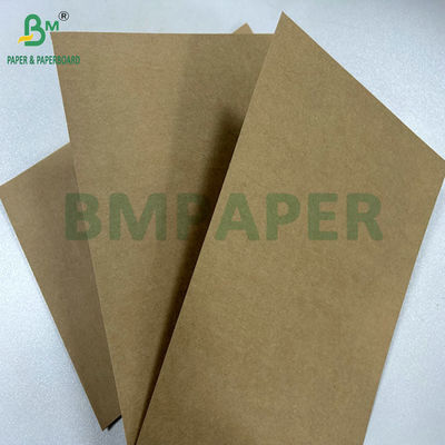Resistencia a la lágrima alta 250 gramos 270 gramos Brown Kraft Liner para cartón de regalo 61 x 86 cm