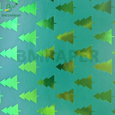 Papel de embalaje de regalo de Navidad impreso a medida de 60 gramos rollo de papel de embalaje de 43 cm x 300 cm