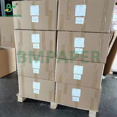 24gsm 28gsm Papel de envoltura de paja Rollos de papel de la empresa Logotipo patrón de personalización