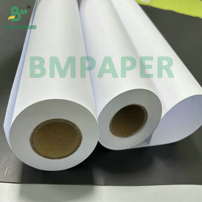 80 gramos de papel blanco sin revestimiento de ingeniería con un núcleo de 36 pulgadas x 50 yardas &quot;.
