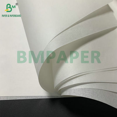 Papel Kraft blanco de 600 mm de ancho de rollo de 25 gramos de 30 gramos para papel de hornear pasteles