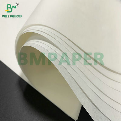 Papel Kraft blanco de 600 mm de ancho de rollo de 25 gramos de 30 gramos para papel de hornear pasteles