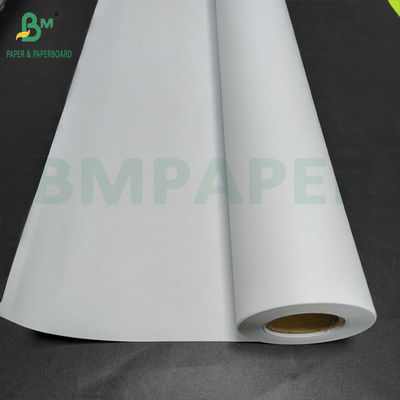 Papel blanco recubierto de 108 gramos para impresión por inyección de tinta 914 mm x 30 m rollo