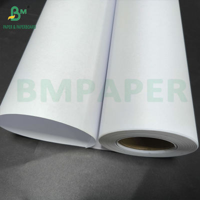 Papel blanco recubierto de 108 gramos para impresión por inyección de tinta 914 mm x 30 m rollo