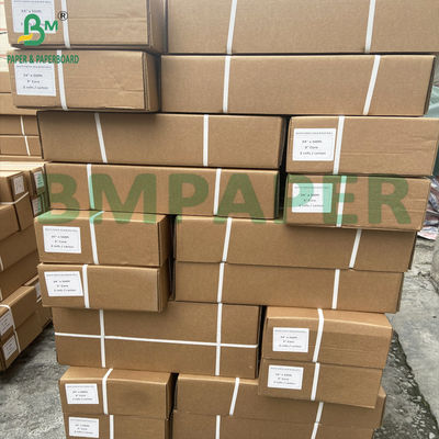 Papel blanco recubierto de 108 gramos para impresión por inyección de tinta 914 mm x 30 m rollo