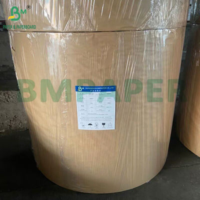 Papel de horneado de horno de silicona de 40 g de color marrón y blanco