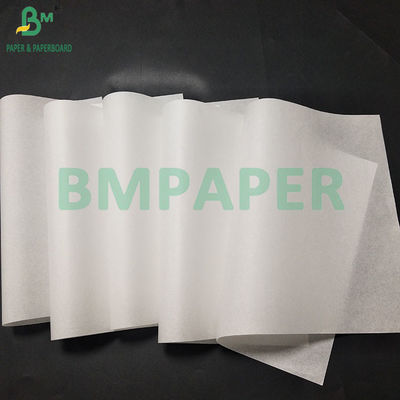 Papel de embalaje de hamburguesas resistente a la grasa de Kraft blanco de grado alimenticio