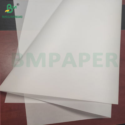 Papel blanco de rastreo de 90 gramos de papel transparente de vello para superposiciones