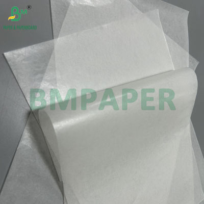 Papel blanco impermeable al aceite y revestido con cera para envolver sándwiches de 35 gramos hoja A4