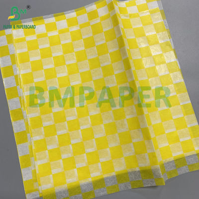 40 g 50 g Papel recubierto de cera de un lado Papel de envoltura de grado alimenticio Blanco Negro Kraft Color café