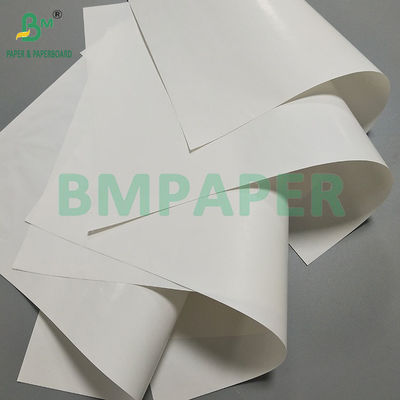 67 gm Impresión clara Papel de etiqueta exterior de bebidas de resistencia húmeda blanco