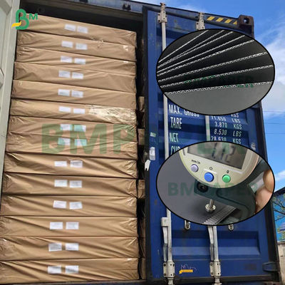 F Flauta de cartón ondulado negro para hacer cajas de regalo formato de cartón B1 700x1000Mm