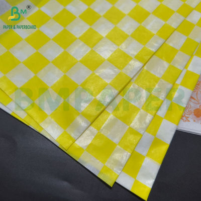 Papel blanco revestido de doble cara para forraje de horneado, papel no adhesivo