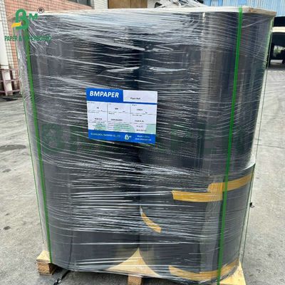 400 gramos 450 gramos Papel de pulpa negra sólida sin recubrimiento para fotograma 400 x 400 mm