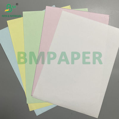 Imagen de papel sin carbono digital de 75 g en formato de letra Negro CB Blanco CFB CF Azul Amarillo Rosa Verde