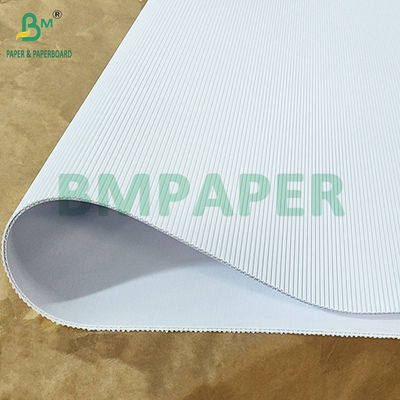 2 capas 3 capas de cartón ondulado blanco 100g + 100g + 100g flauta E F para caja de paquetes