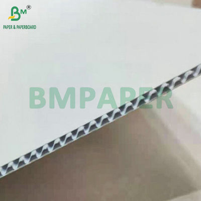 2 capas 3 capas de cartón ondulado blanco 100g + 100g + 100g flauta E F para caja de paquetes